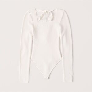 Abercrombie Tie-Back Sweater Bodysuit